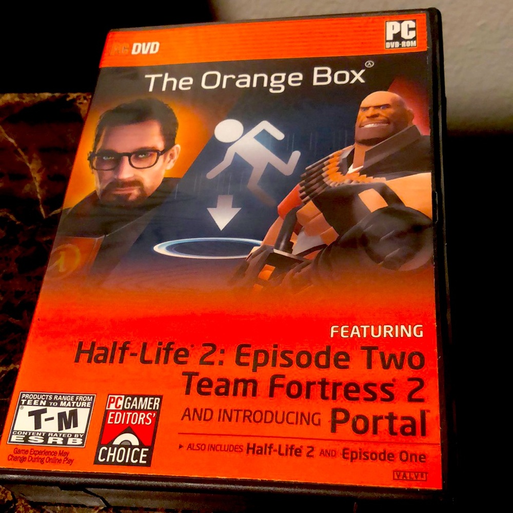 The Orange Box Half-Life 2: Episode Two Team Fortress 2 & include Episode One